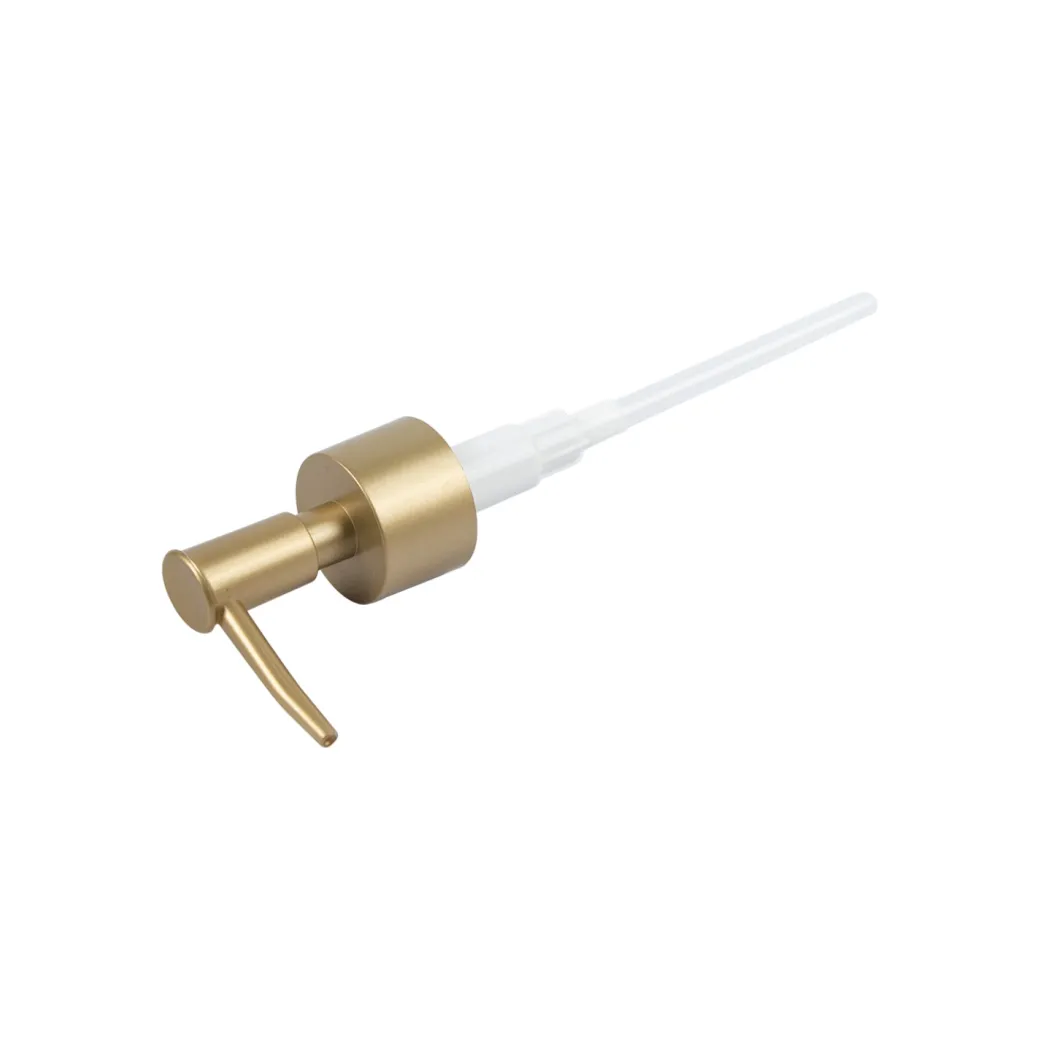 Market99 Polyresin Soap Dispenser with Golden Pump - 375 mL