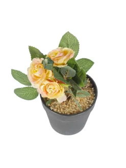 Market99 Realistic Artificial Bonsai Fake Rose Flower Plant Pot