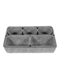 Market99 Rectangular Felt Desk Organizer