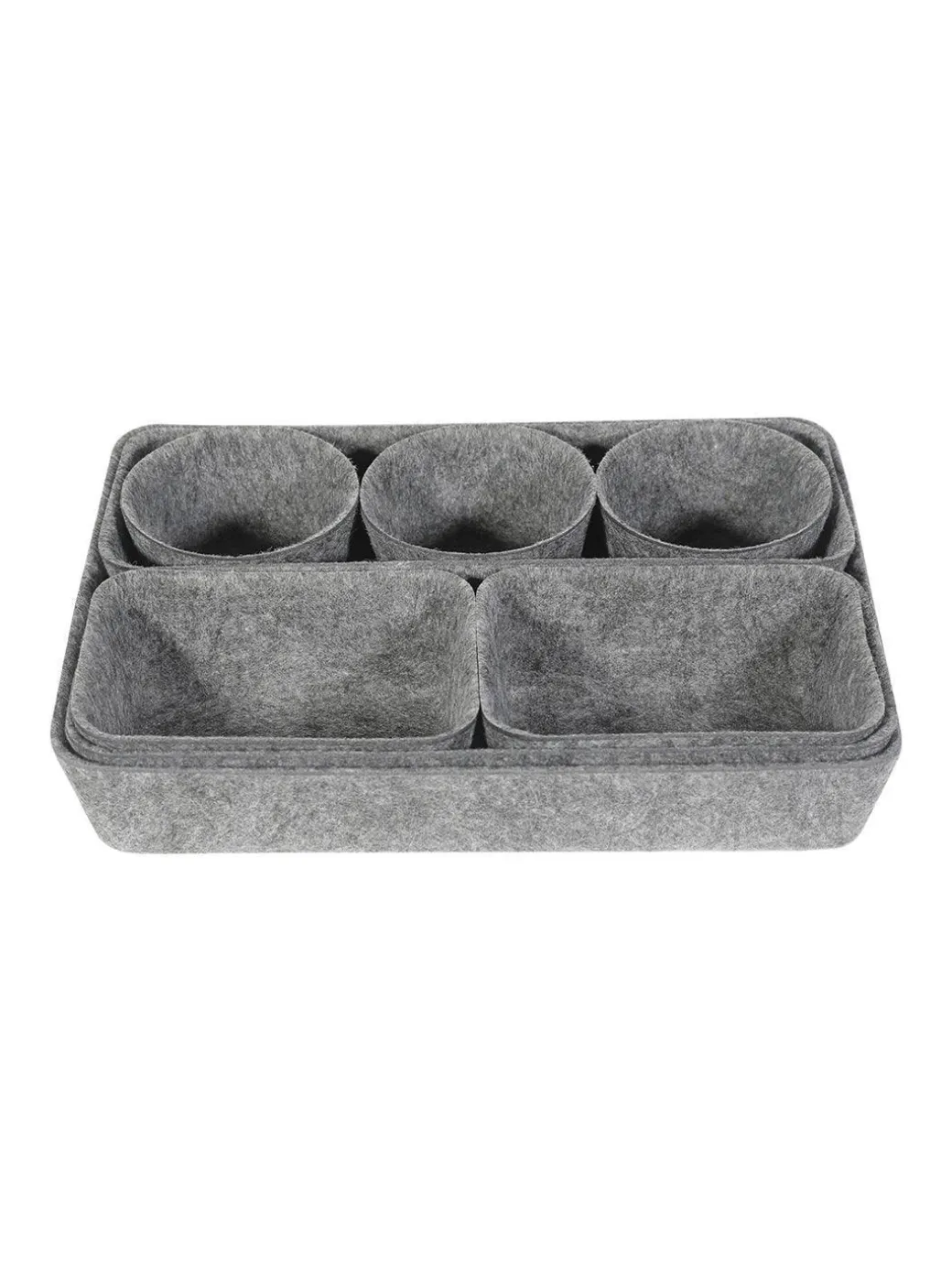 Market99 Rectangular Felt Desk Organizer