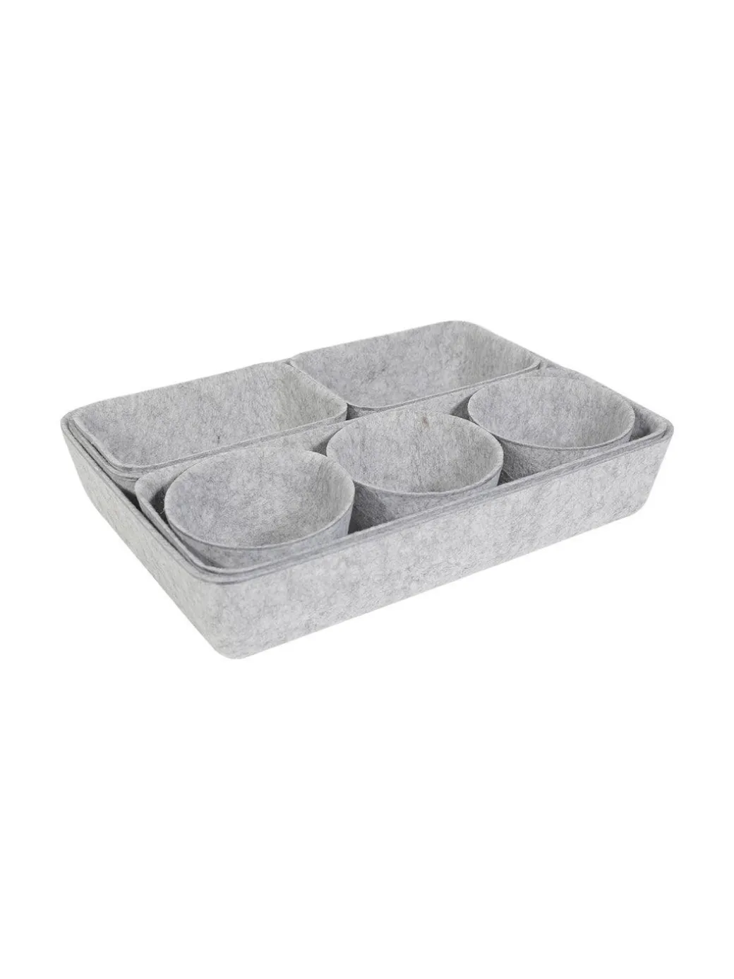 Market99 Rectangular Felt Desk Organizer