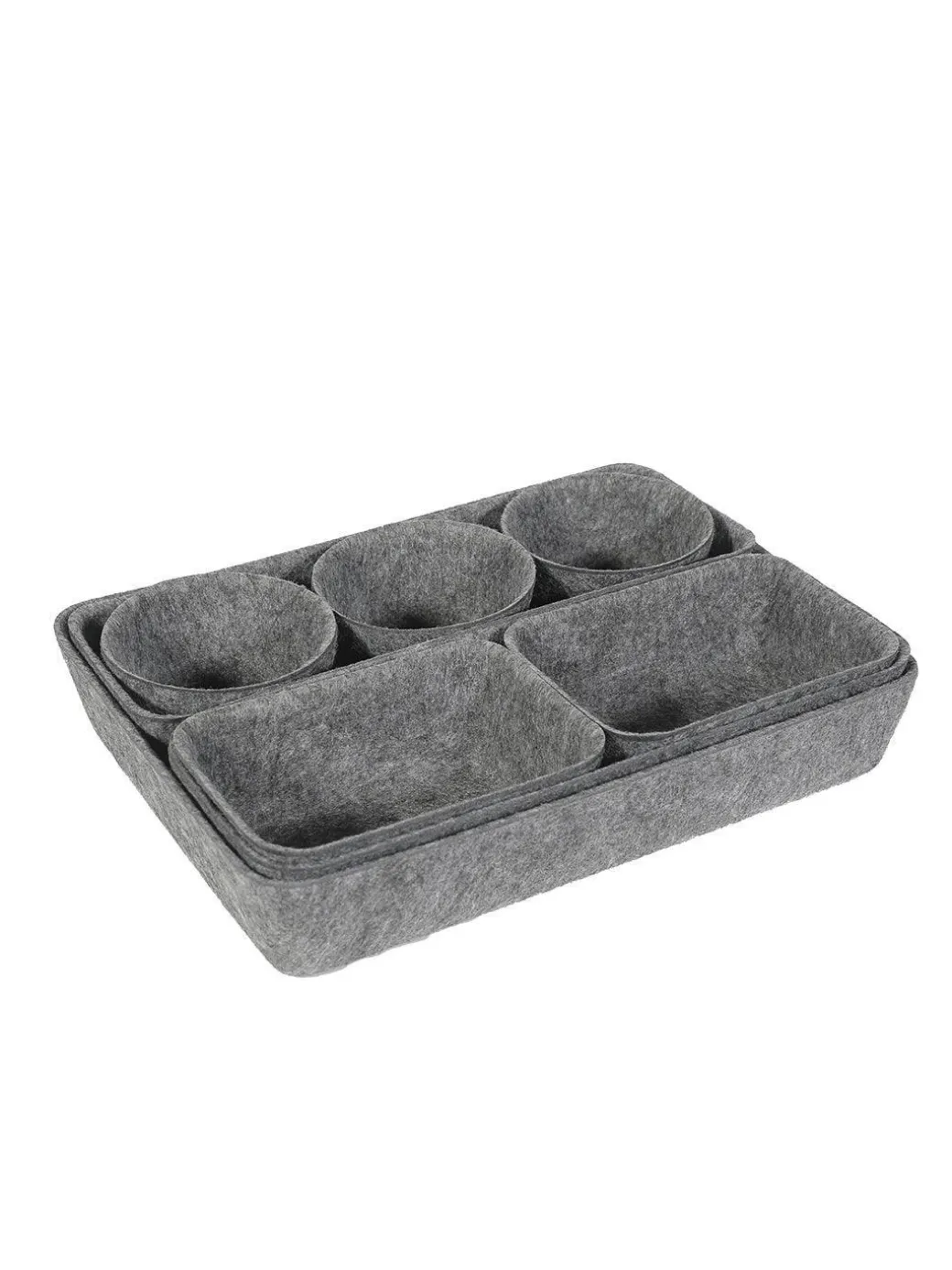 Market99 Rectangular Felt Desk Organizer