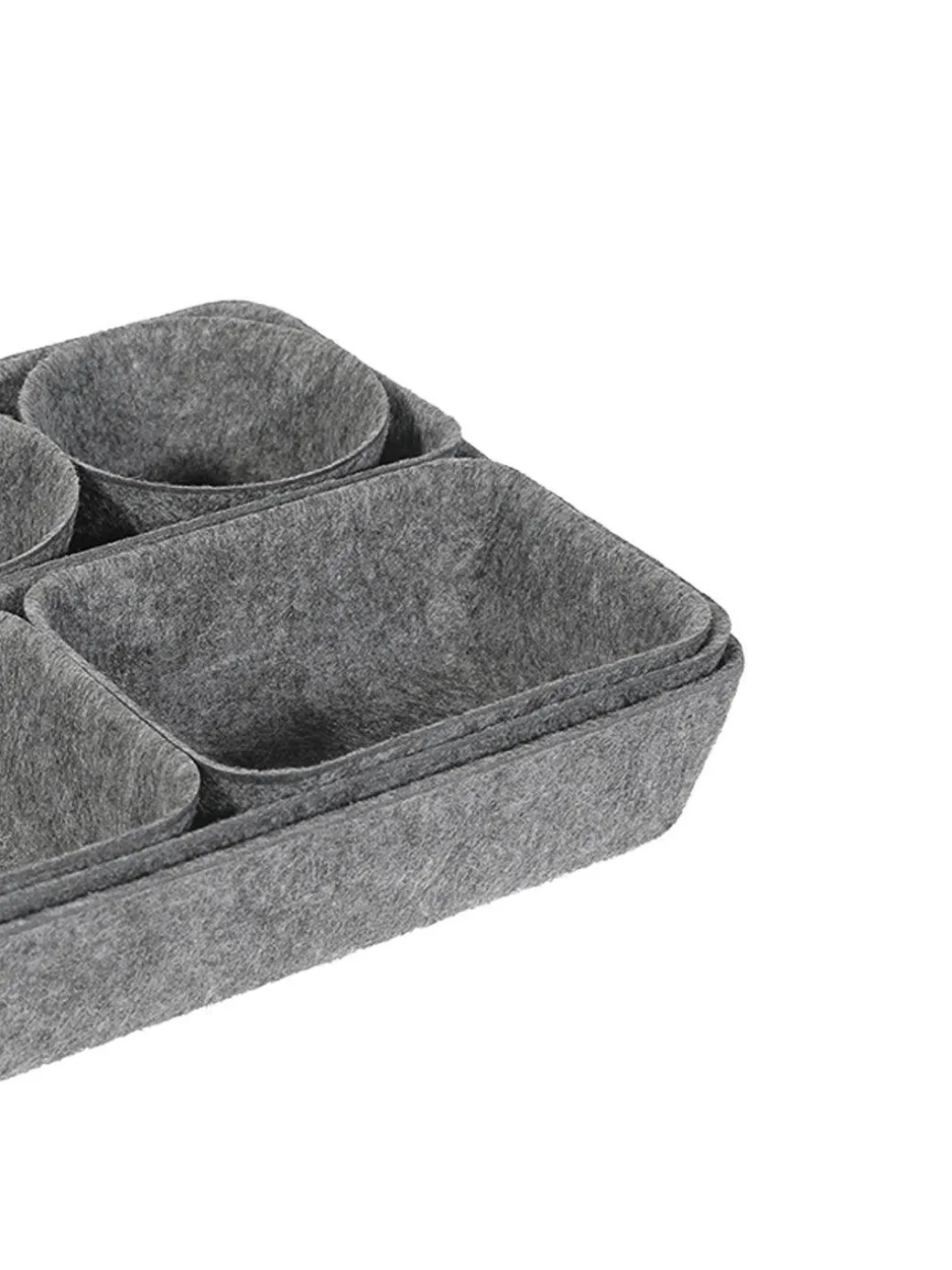 Market99 Rectangular Felt Desk Organizer