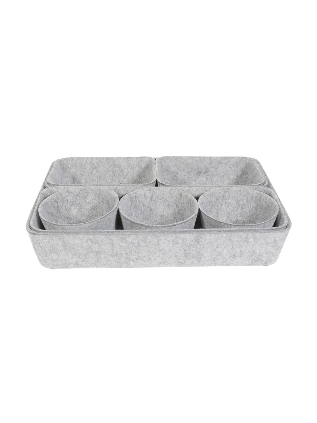 Market99 Rectangular Felt Desk Organizer