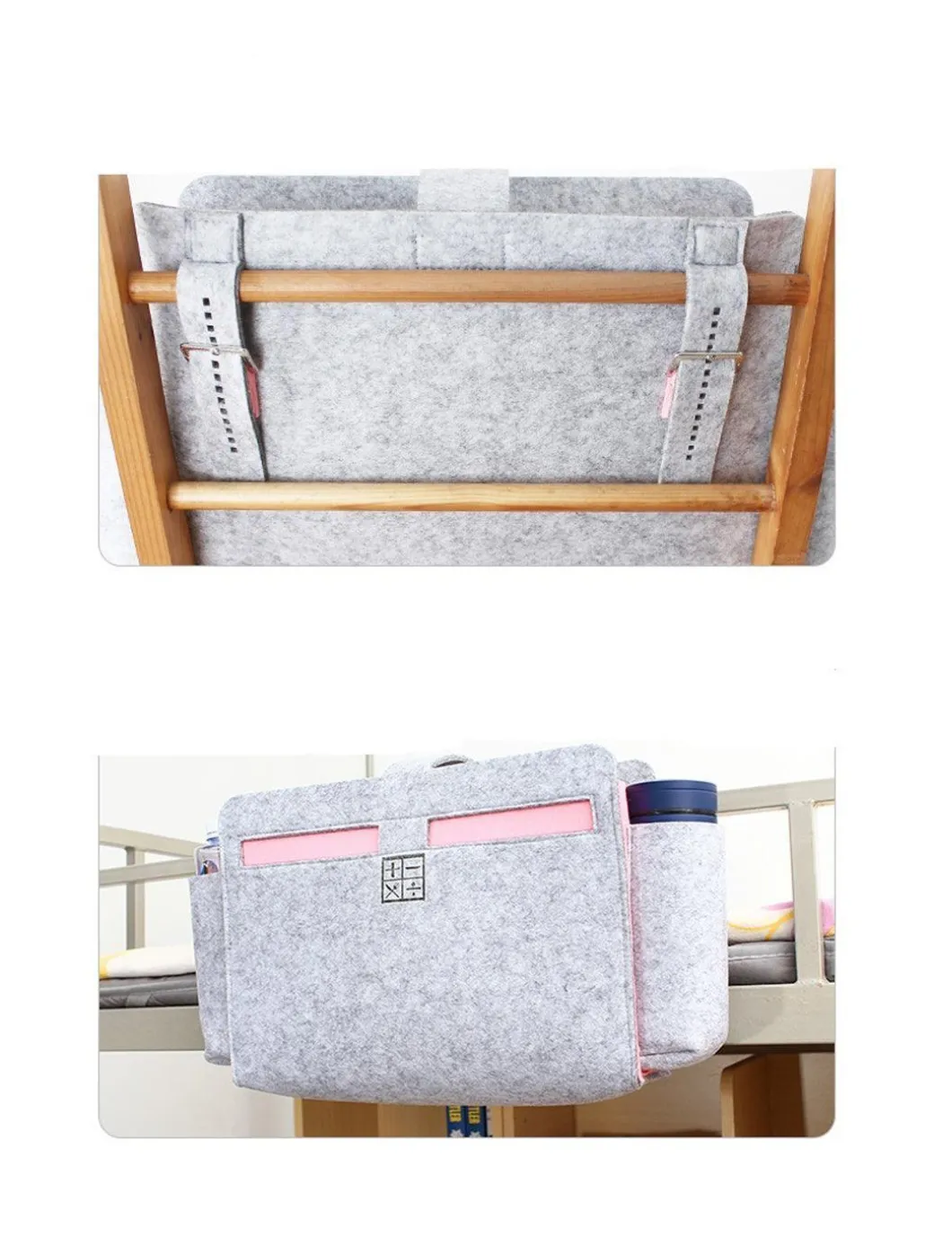 Market99 Rectangular Felt Organizer - 47X10X33Cm