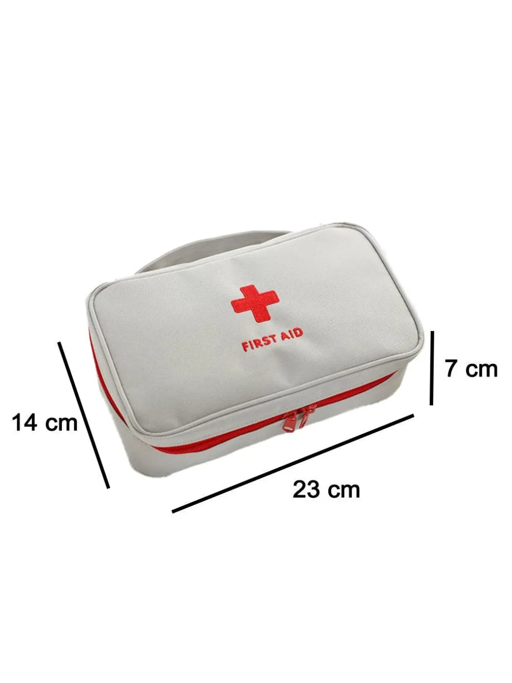 Market99 Rectangular Polyester First Aid Box