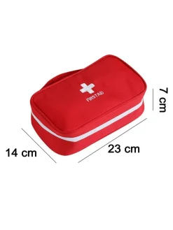Market99 Rectangular Polyester First Aid Box