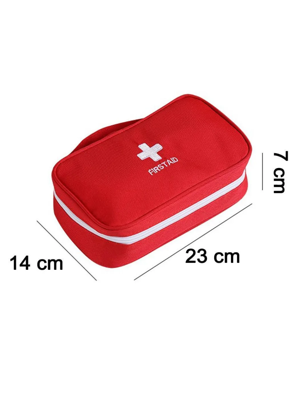 Market99 Rectangular Polyester First Aid Box