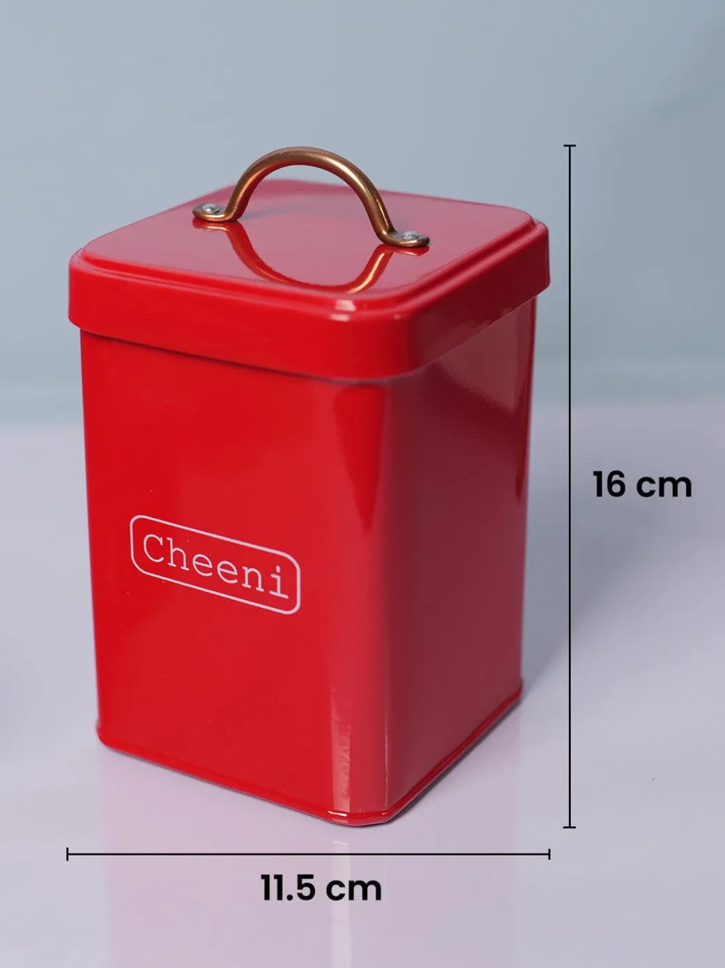Market99 Red Chai + Chini Jar Set