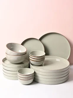 Market99  Rusty Green Plato Dinner Set - 20 Pcs