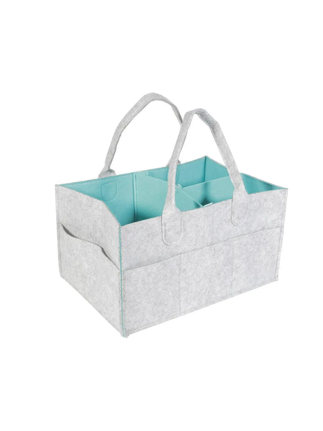 Market99 Square Felt Home Storage Organizer - 34X24X18Cm