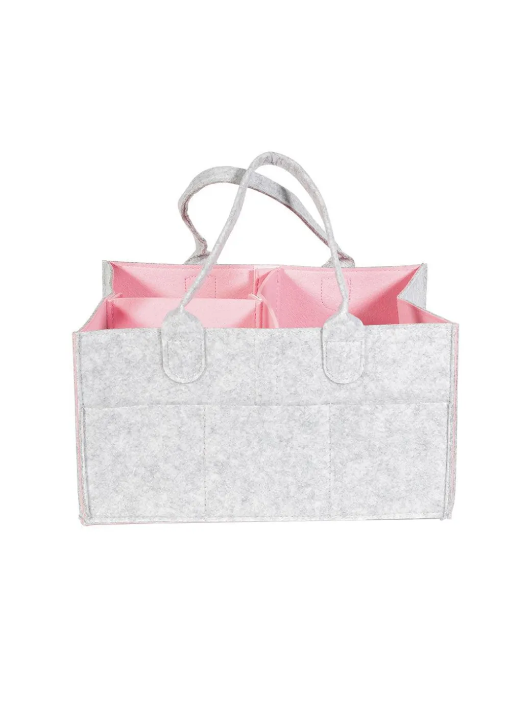 Market99 Square Felt Home Storage Organizer - 34X24X18Cm