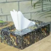 MARKET99 Tableware Tissue Box (1 Pcs, Floral Print)