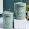 Market99 Tea & Sugar Storage Jar with Lid - Set Of 2, Each 850mL