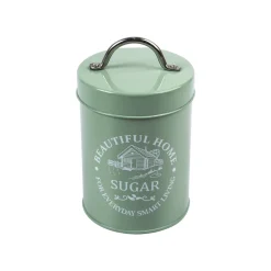 Market99 Tea & Sugar Storage Jar with Lid - Set Of 2, Each 850mL
