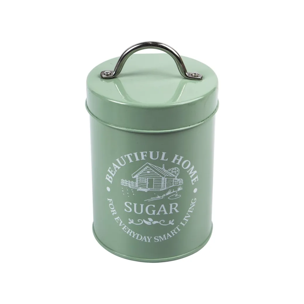 Market99 Tea & Sugar Storage Jar with Lid - Set Of 2, Each 850mL