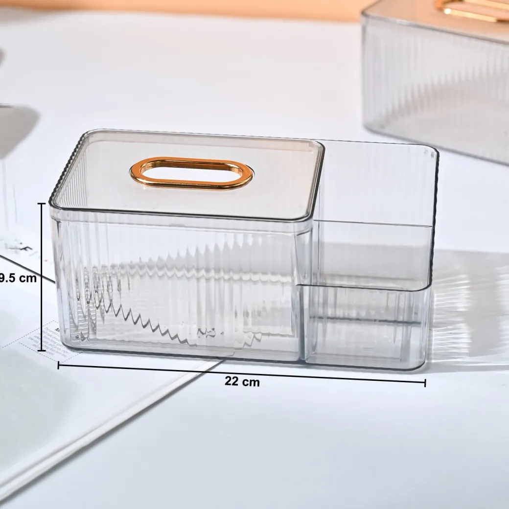 Market99 Transparent Tissue Box