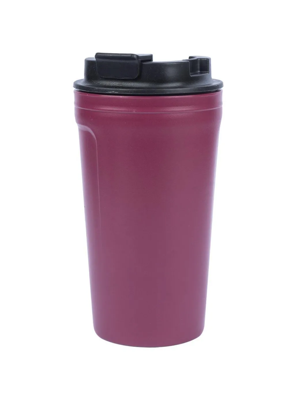Market99 Travel Mug (420 mL), Quote, Maroon, Plastic