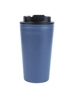 Market99 Travel Mug (420 mL), Quote, Maroon, Plastic