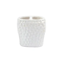 Market99 White Luster Ceramic Bathroom, Pack Of 3