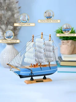 Market99 Wooden Decorative Sailing Ship