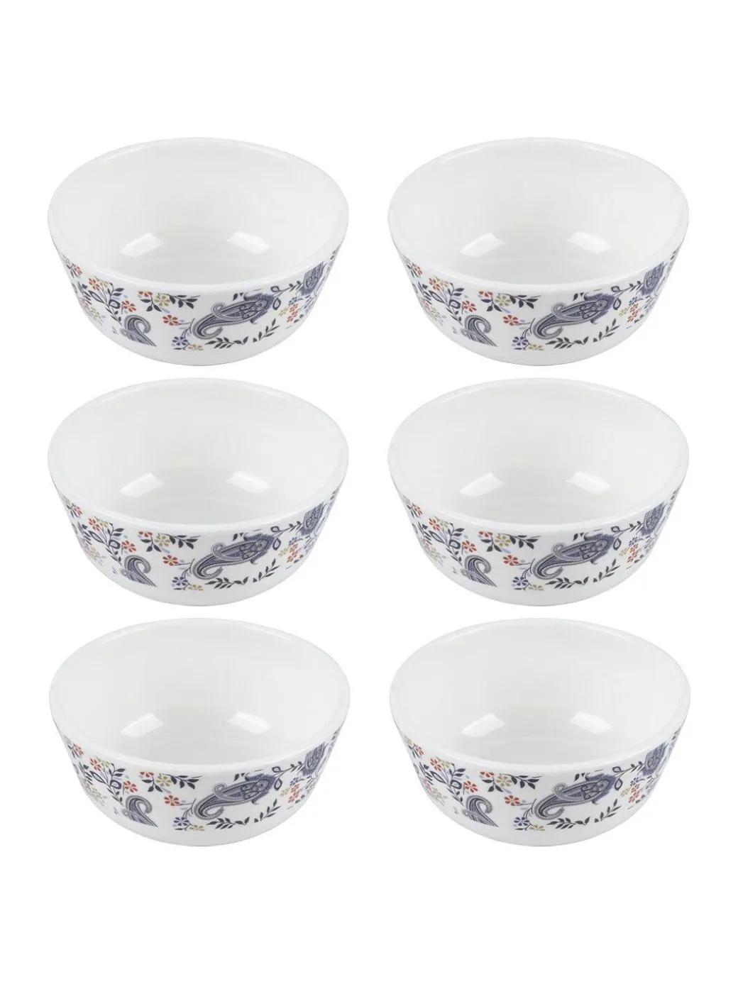 Melamine Round Soup Bowl (Set of 6)