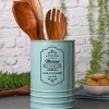 Metal Ladle Holder - Green