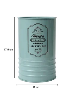 Metal Ladle Holder - Green
