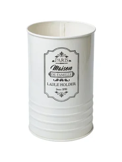 Metal Ladle Holder - ivory
