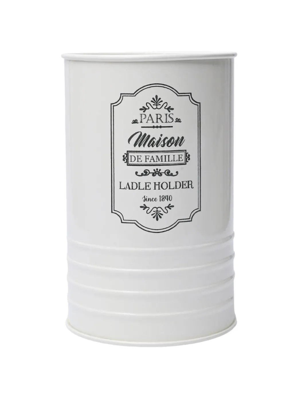 Metal Ladle Holder - ivory