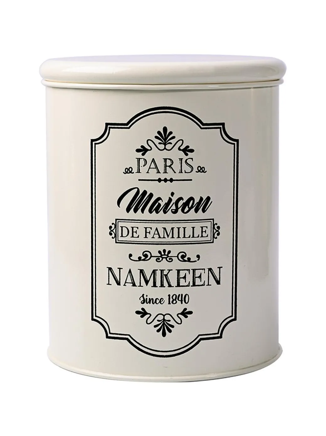 Metal Namkeen Jar - 1700 Ml