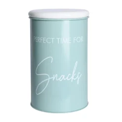 Metal Tea, Sugar, Coffee, Cookie & Snack Jar - Set Of 5 & Each 900 Ml