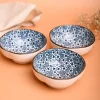 100Ml Blue Bowl Set Of 3