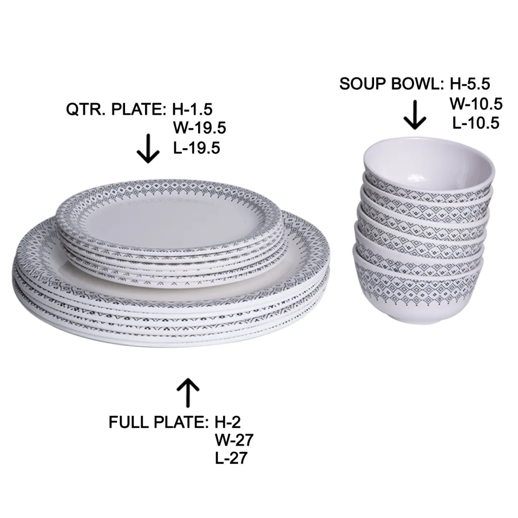Morracone Dinner Sets - 18 Pcs