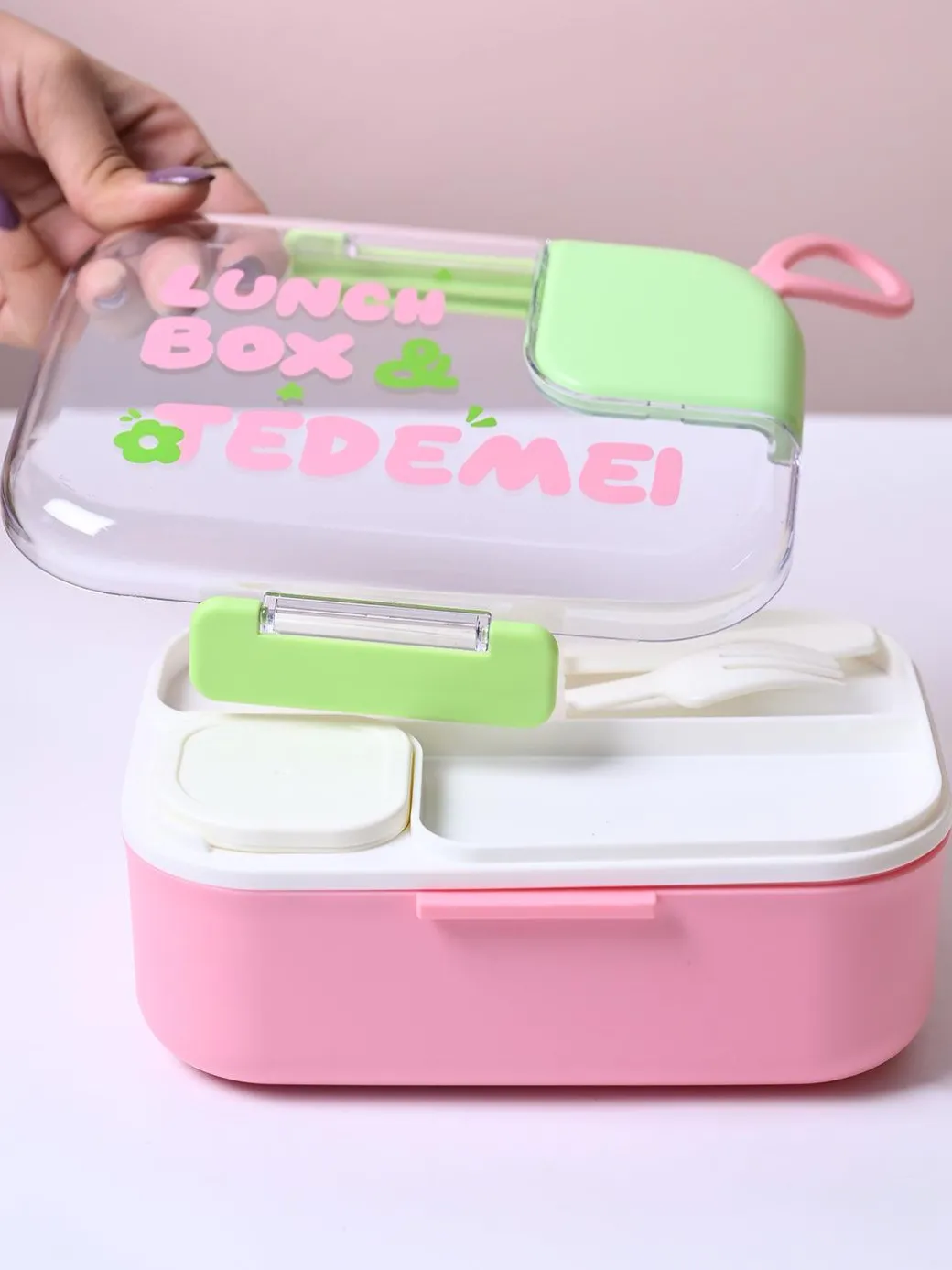 Multi-Color Lunch Box Set - Playful and Practical