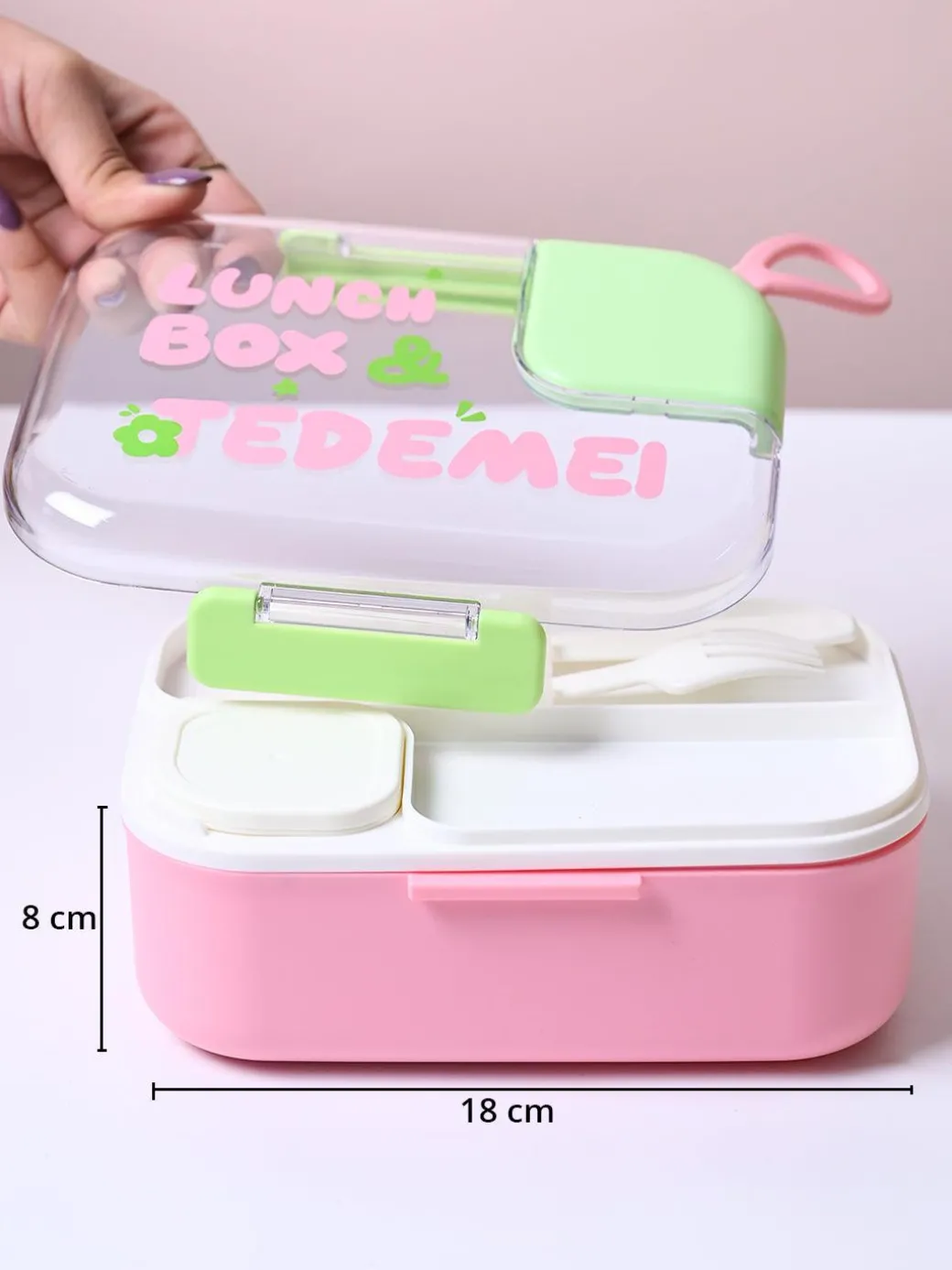 Multi-Color Lunch Box Set - Playful and Practical