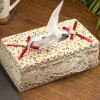 Multicolor Tissue Box - 22.4 X 12.4 X 8.3Cm