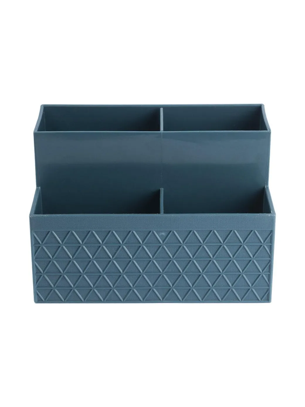 Multi-Purpose Desk Organizer with 4 Compartments - Dark Cyan