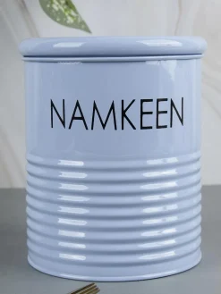 Namkeen Jar With Lid - (Blue, 1700mL)