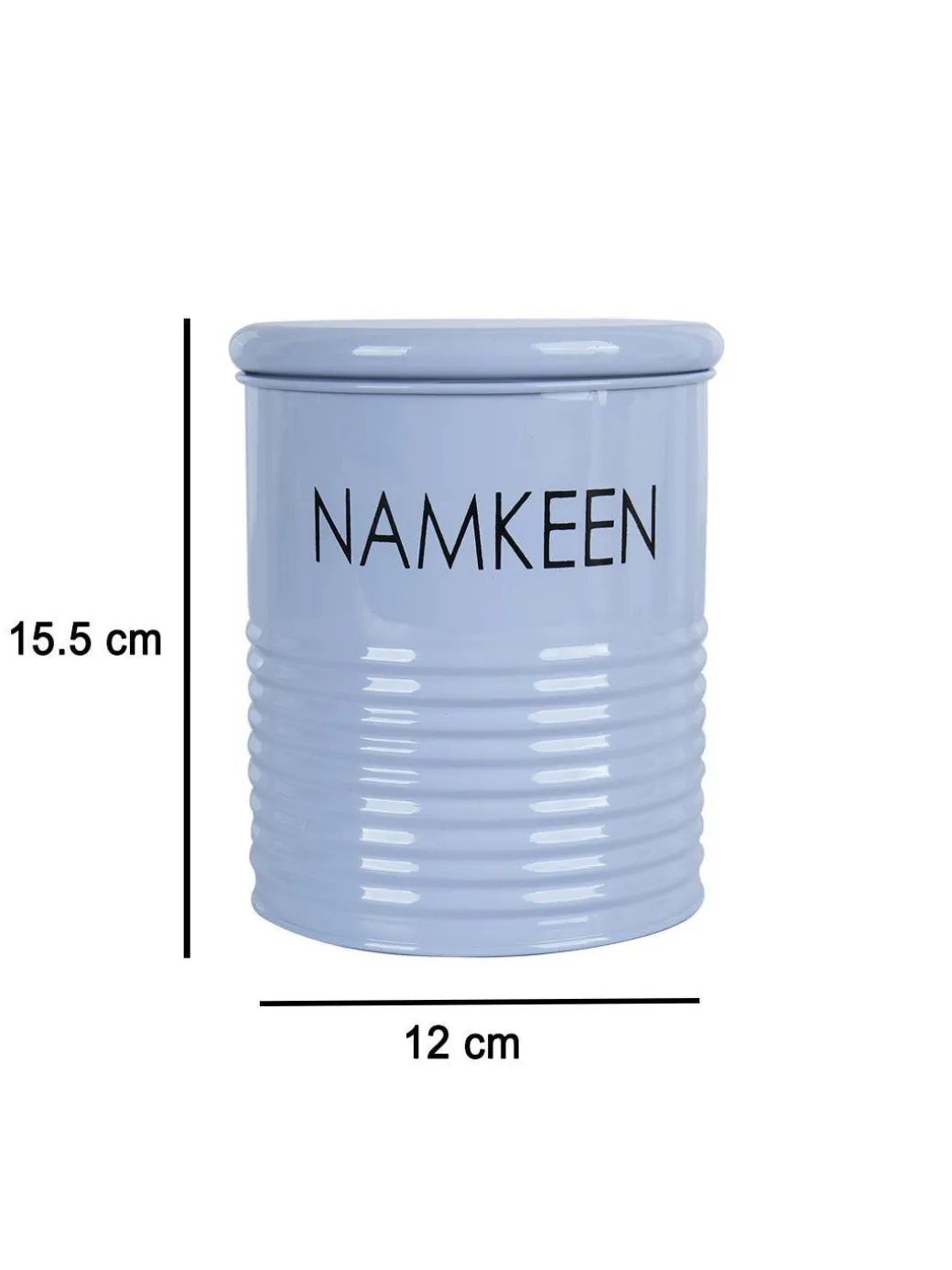 Namkeen Jar With Lid - (Blue, 1700mL)