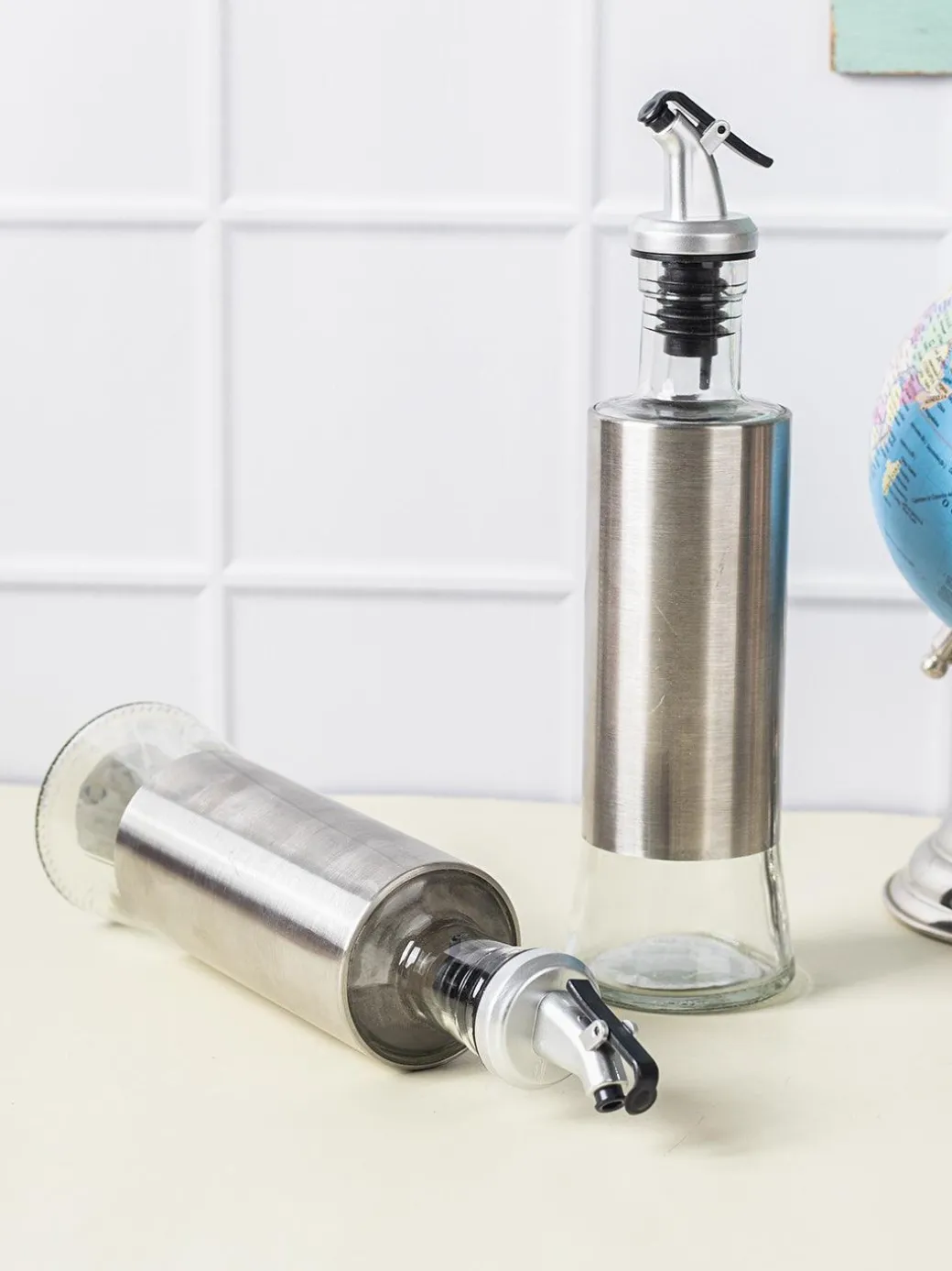 Oil Dispenser Set Of 2 (Each 350 Ml)