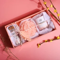 Orange Fragrance Candle Gift Set