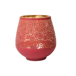 Pink + Golden T-Lite Holders