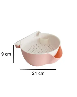 Plastic, Colander, Perforated, Matt : Finish, Multicolor