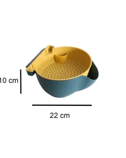 Plastic, Colander, Perforated, Matt : Finish, Multicolor
