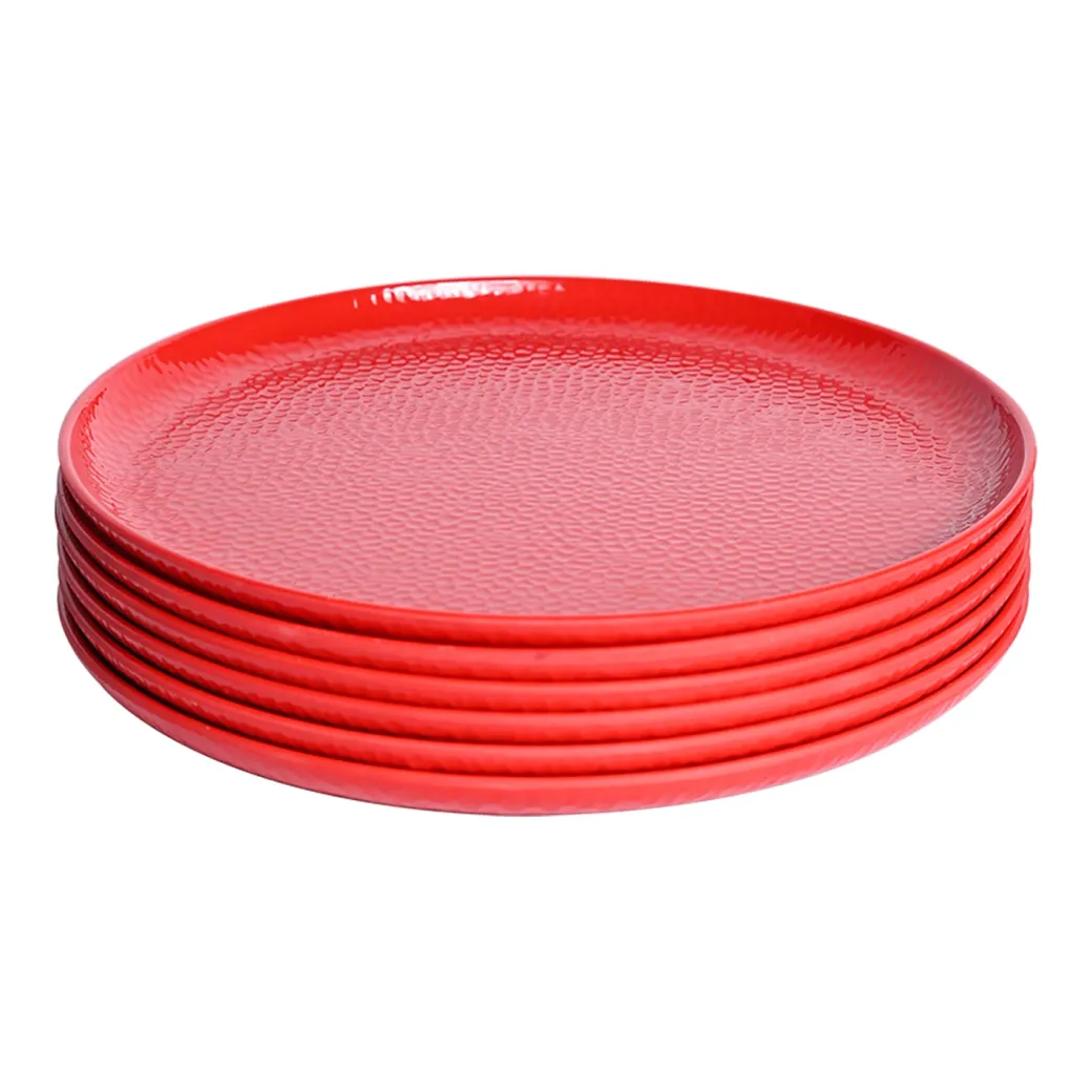 Red Dinner Sets - 20 Pcs