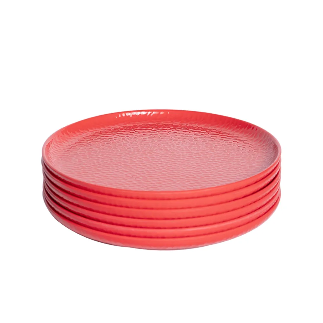 Red Dinner Sets - 20 Pcs