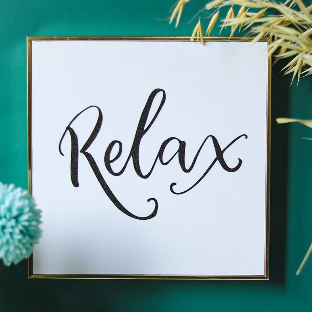 Relax - Decorative Wall Plaques