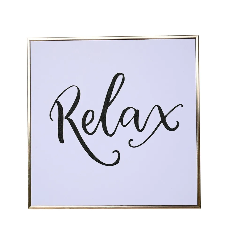 Relax - Decorative Wall Plaques