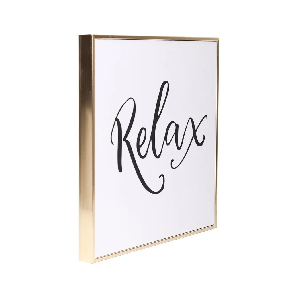 Relax - Decorative Wall Plaques